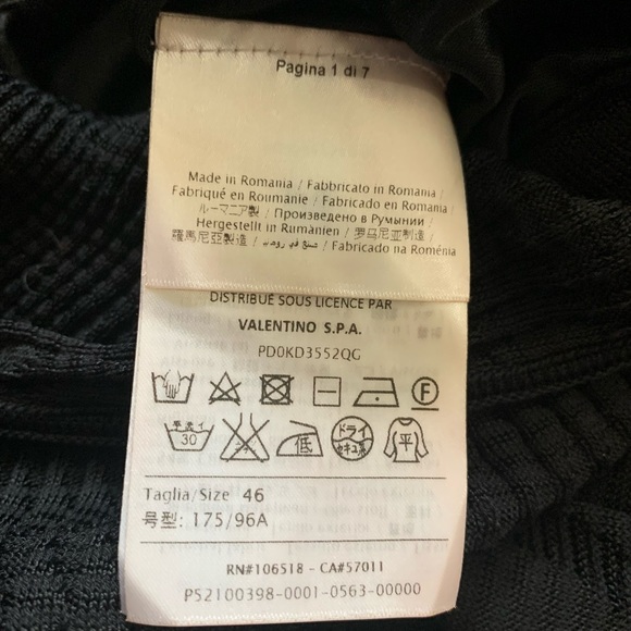 M Missoni Solid knit V-neck jumpsuit with a-line silhouette.Size 46It,US10. NWOT - Picture 12 of 16